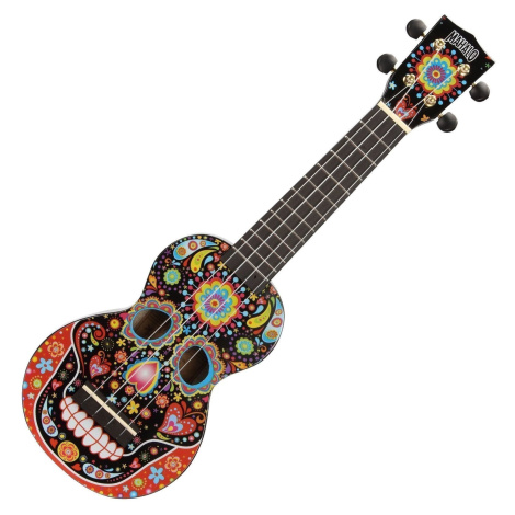 Mahalo MA1SK BK Skull Black Sopránové ukulele