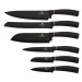 BERLINGERHAUS Sada nožů s nepřilnavým povrchem 6 ks Black Rose Collection BH-2337