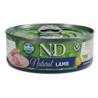 KONZERVA N&D CAT NATURAL LAMB 70 GR