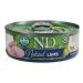 KONZERVA N&D CAT NATURAL LAMB 70 GR