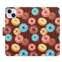 iSaprio flip pouzdro Donuts Pattern pro iPhone 14 Plus