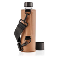 EQUA Mismatch Crossbody Maple 750 ml designová luxusní ekologická skleněná lahev na pití s obale