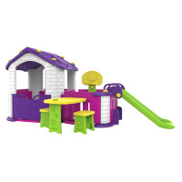 mamido  Dětský zahradní domeček 5v1 fialový