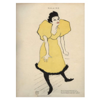 Obrazová reprodukce Polar in Le Rire - Journal humoristique, Toulouse-Lautrec, Henri de, 30 × 40