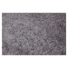Vopi koberce Metrážový koberec Capri šedé - neúčtujeme odřezky z role! - Kruh s obšitím cm
