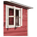 Domeček cedrový Loft 100 Red Exit Toys s voděodolnou střechou červený