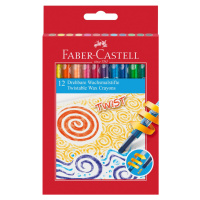 Faber-Castell, 120003, Twist, olejové pastely (voskovky), šroubovací, 12 ks