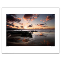 Umělecký tisk Marina Cano - Sunset, Cantabria, 50x40 cm