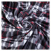 Fleecová deka KOSTKA černá 150 x 200 cm