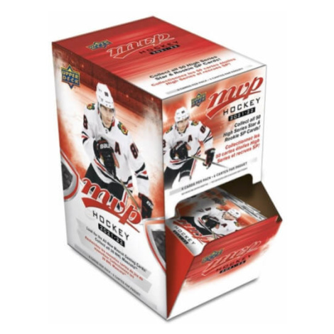 2021-22 NHL Upper Deck MVP Gravity Feed box - hokejové karty