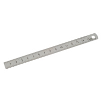 Měřítko ocelové tenké 150mm KINEX, síla 0,5mm (1022-0)