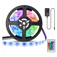 B.V.  - LED RGB Stmívatelný pásek 3m LED/24W/12/230V IP65 + DO