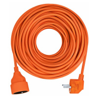 Solight prodlužovací kabel - spojka, 1 zásuvka, oranžová, 10m PS16O