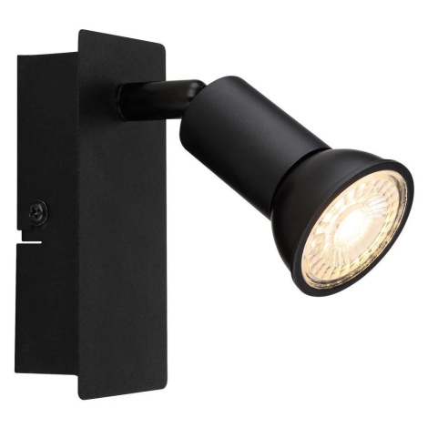 Globo 57998-1 - Nástěnné bodové svítidlo DREW 1xGU10/35W/230V černá 57998-1