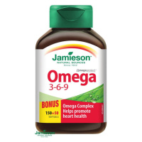 Jamieson Omega 3-6-9 1200mg 200 kapslí