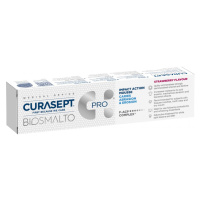 Curasept Biosmalto Mousse Caries Abrasion zubní krém na posílení skloviny (jahoda), 50ml