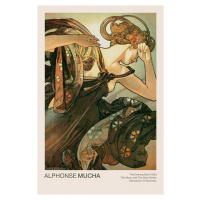 Obrazová reprodukce The Evening Star (Celestial Art Nouveau / Beautiful Female Portrait) - Alpho