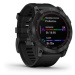 Garmin fenix 7X Solar, Gray/ Black Silicone Band