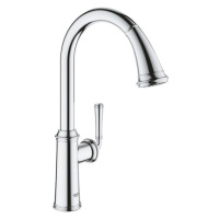 Dřezová baterie Grohe Gloucester s otočným ramínkem, 2 proudy chrom 30422000