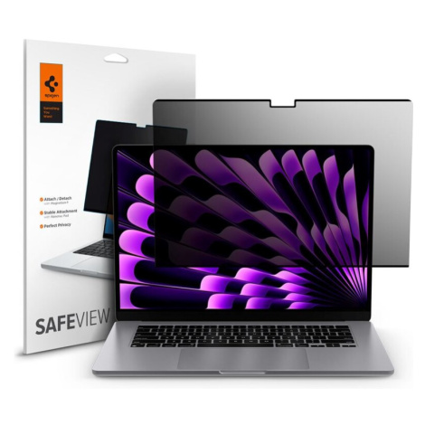 Spigen SafeView Privacy Filter ochranná fólie 1 Pack MacBook Air 15" M2 2023