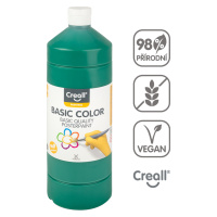 Creall temperová barva, 500 ml, tmavě zelená