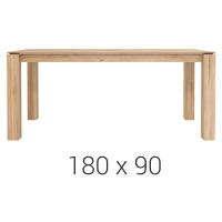 Ethnicraft designové jídelní stoly Slice Dining Table (180 x 76 x 90 cm)