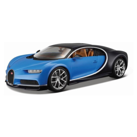 Bburago bugatti chiron blue/black  1:18