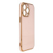 Color Electroplating silikonové pouzdro na iPhone 13 Pro 6.1" Pink