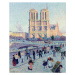 Maximilien Luce - Obrazová reprodukce Le Quai St. Michel and Notre Dame, 1901, (35 x 40 cm)