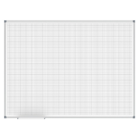 MAUL Rastrová tabule MAULstandard, bílá, rastr 10 x 10 / 50 x 50 mm, š x v 1200 x 900 mm