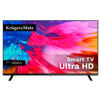 50'' Kruger&Matz Uhd Smart Tv Vidaa HDR10 Usb DVB-T2 H.265 Wifi