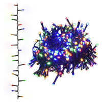 vidaXL Světelný LED řetěz se 3 000 LED diodami vícebarevný 65 m PVC