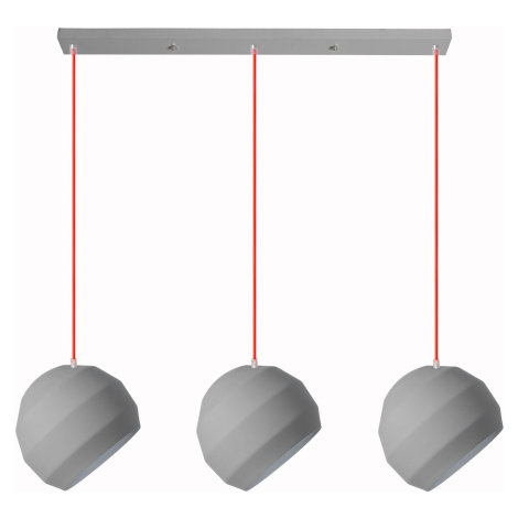 Toolight Trojitá závěsná stropní lampa APP384-3CPR