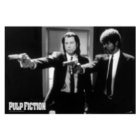 Plakát Pulp Fiction - Guns B&W