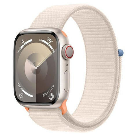 Apple Watch Series 9, GPS Cellular, 45mm, Starlight