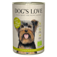 Dog's Love Bio kuřecí maso s pohankou, celerem a bazalkou 12x400g