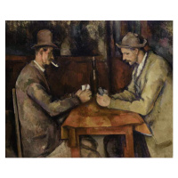 Cezanne, Paul - Obrazová reprodukce The Card Players, 1893-96, (40 x 35 cm)