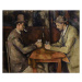 Cezanne, Paul - Obrazová reprodukce The Card Players, 1893-96, (40 x 35 cm)