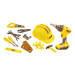 Nářadí set s přilbou, Tuff Tools, W013857
