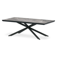 Konferenční stolek SETUBAL šedá/černá