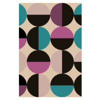 Ilustrace Abstract Geometric Bauhaus Wall Decoration Poster., airaqs, (26.7 x 40 cm)