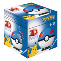 Ravensburger 3D Puzzle-Ball - Pokémon Motiv 2 / 54 dílků