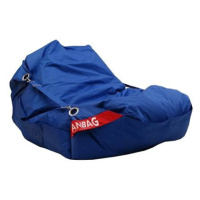 BeanBag Sedací pytel 189×140 comfort s popruhy dark blue