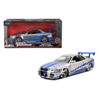 JADA - Rychle a zběsile auto 2002 Nissan Skyline 1:24