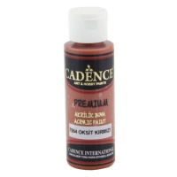 Akrylová barva Cadence Premium 70 ml - oxcide red červenohnědá Aladine