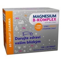 Magnesium B-komplex Glenmark 120+60 tablet dárkové balení