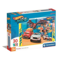 Clementoni Puzzle 30 dílků Hot Wheels 20284