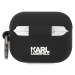 Karl Lagerfeld 3D Logo NFT Choupette Head Silikonové pouzdro Airpods Pro černé