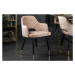 LuxD Designová židle Laney růžový samet