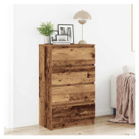 vidaXL Příborník Old Wood 60x35x98,5 cm Dřevěná konstrukce